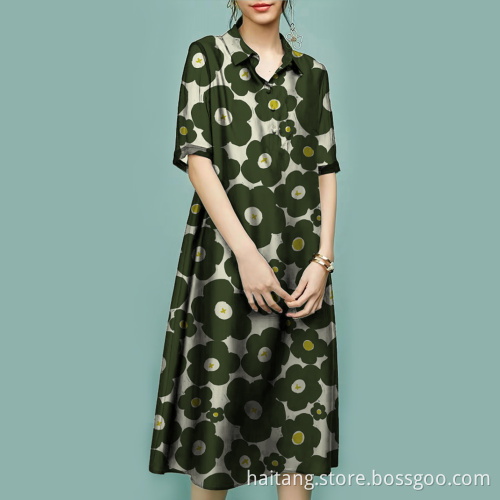 Floral Print Fabric Digital Printing Fabric Plants Cartoon